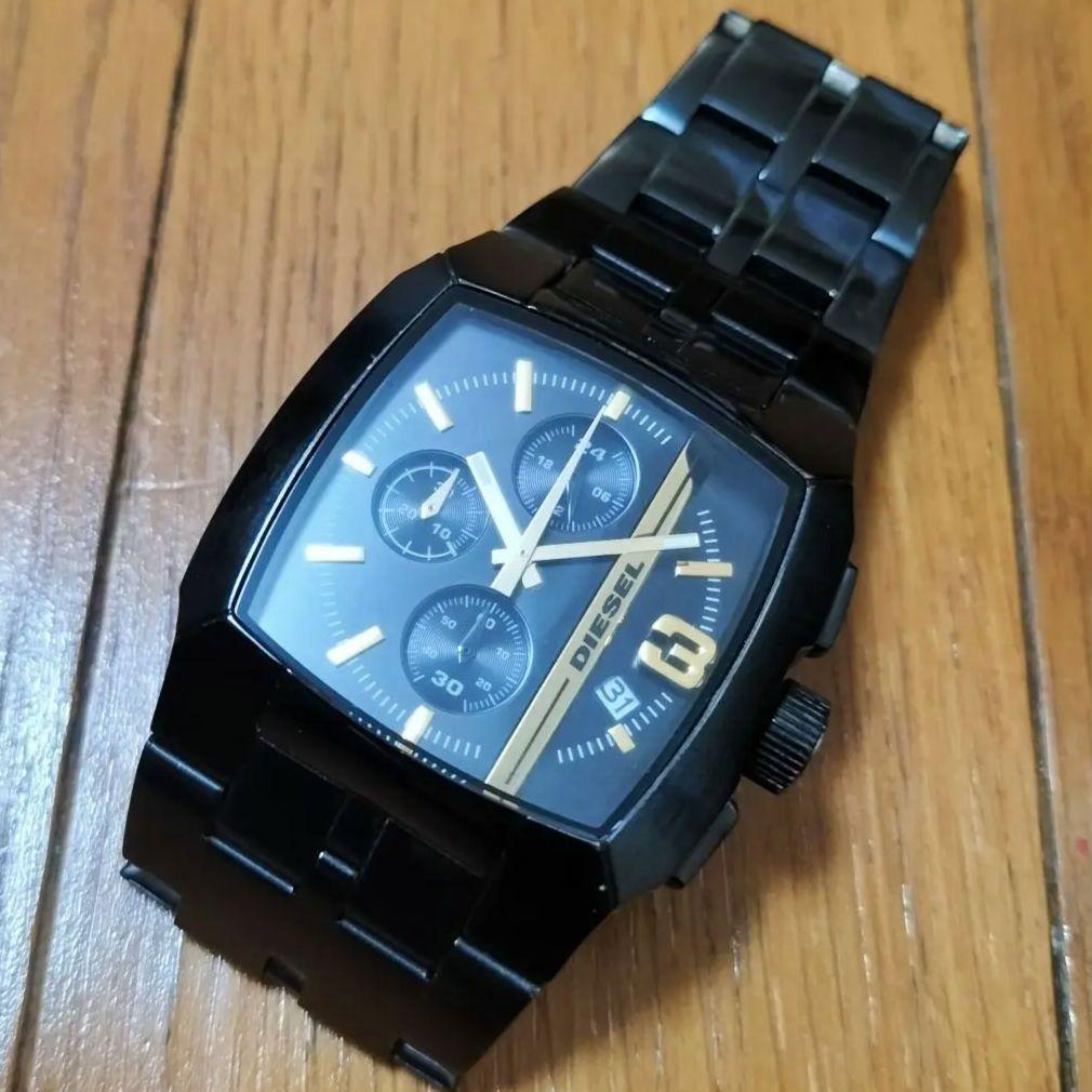 DIESEL DZ−4259 クロノグラフ 腕時計 ブラック 新品電池 - メルカリ
