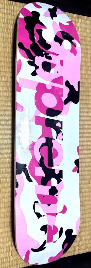 Supreme Camo Logo Skateboard シュリンク付　新品