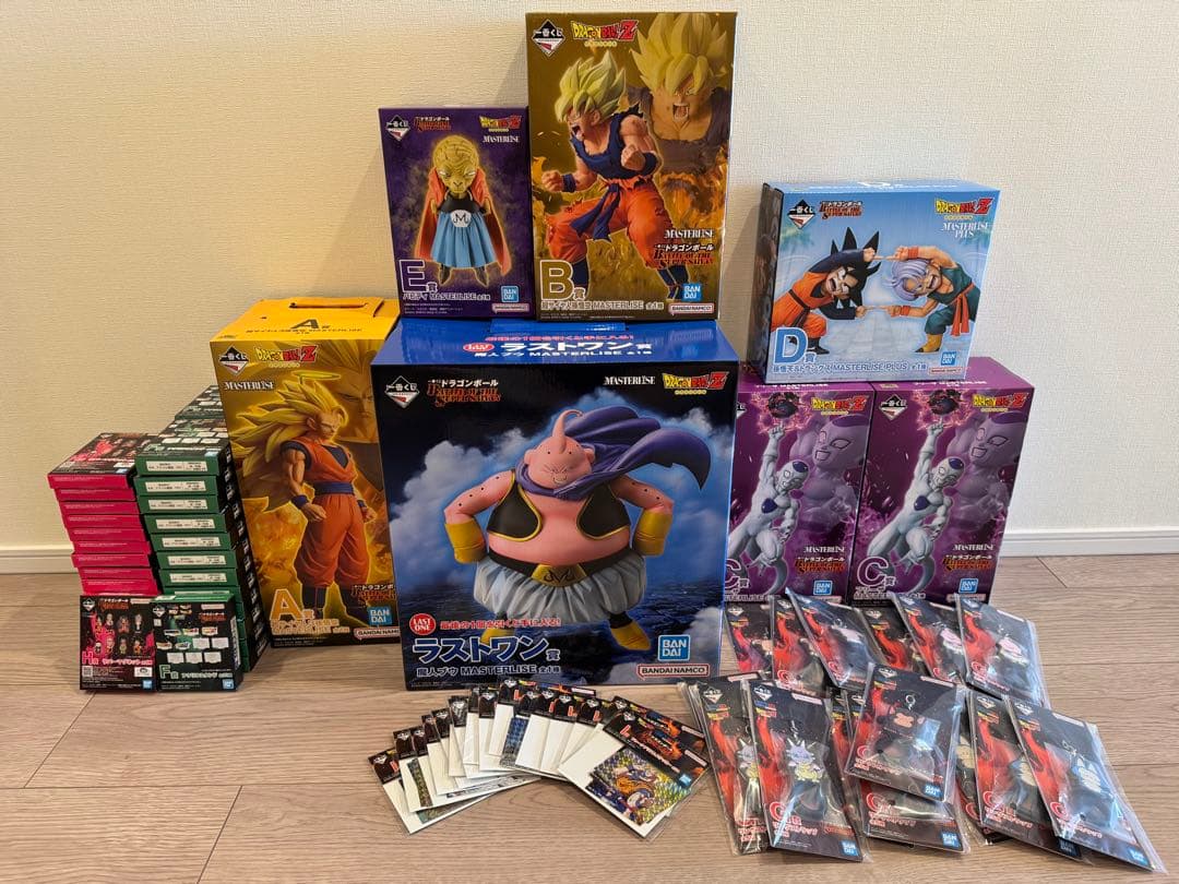 一番くじ ドラゴンボール SUPER SAIYAN 全種コンプセット 全78点