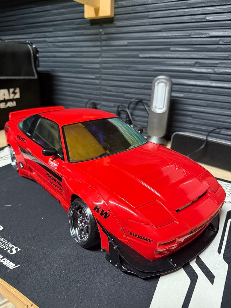 180SXボディ　ABCホビー　アディクション　ロケバニ