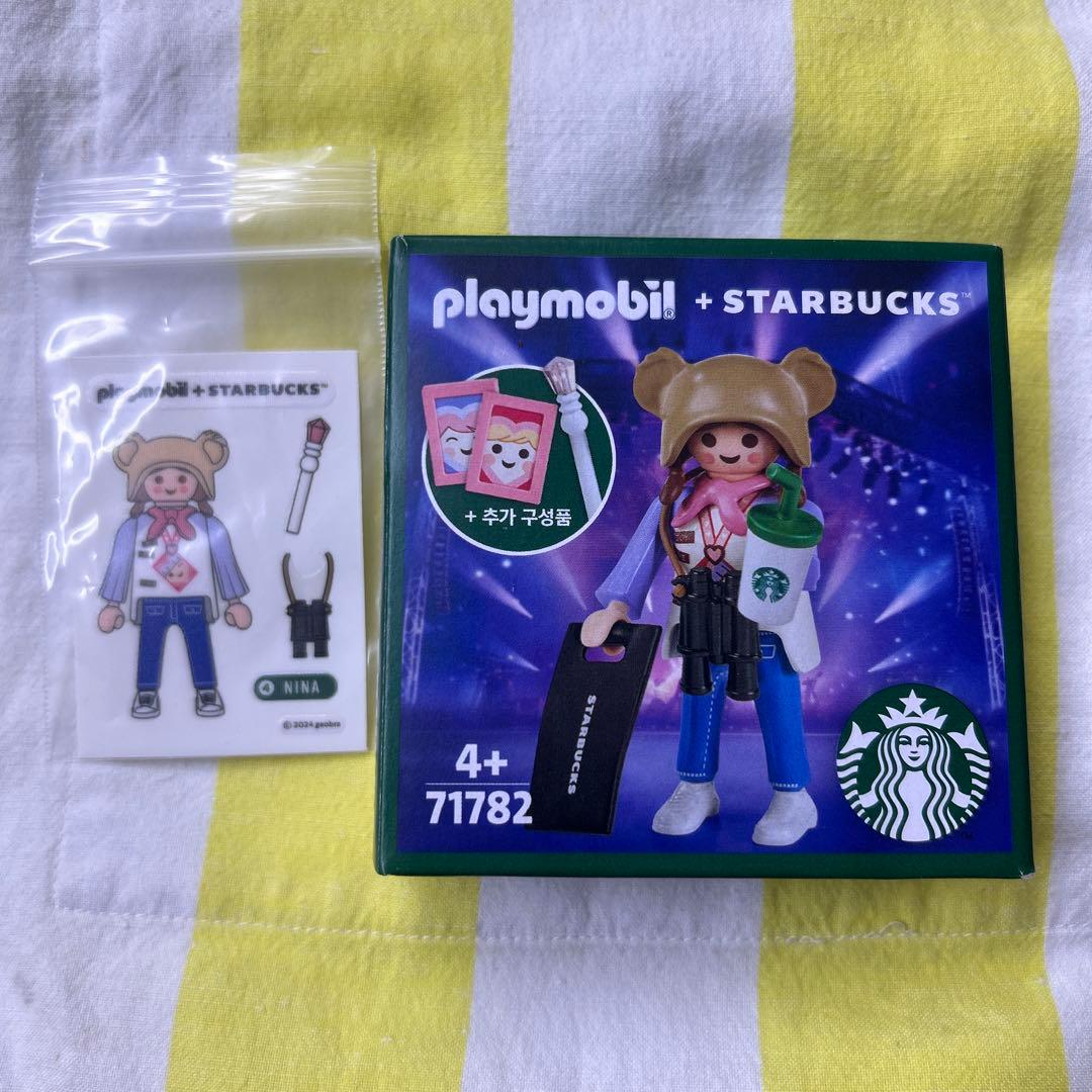 プレイモービル playmobil 韓国スタバ コラボ 海外 スターバックス