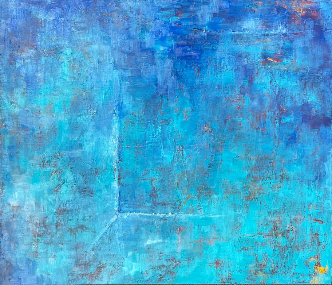 絵画　油絵　原画　抽象画　現代アートF10 抽象画 原画 現代アート F12号 | yk3art.official