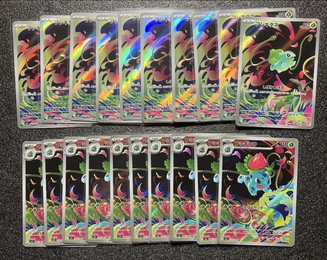 フシギダネ フシギソウ ar 各10枚セット　メガブレイブ　④