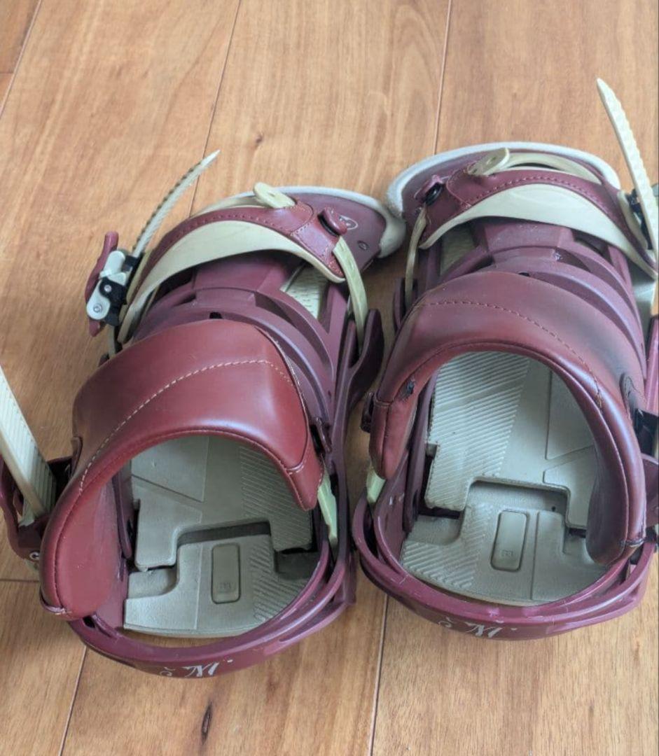 バートン マラビータ M ビンディング ボルドー スノーボード