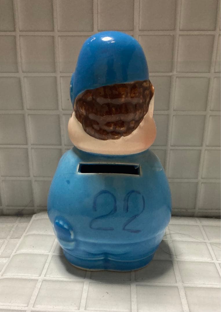 がんばれタブチくん 貯金箱 西武ライオンズ、田淵幸一 - メルカリ