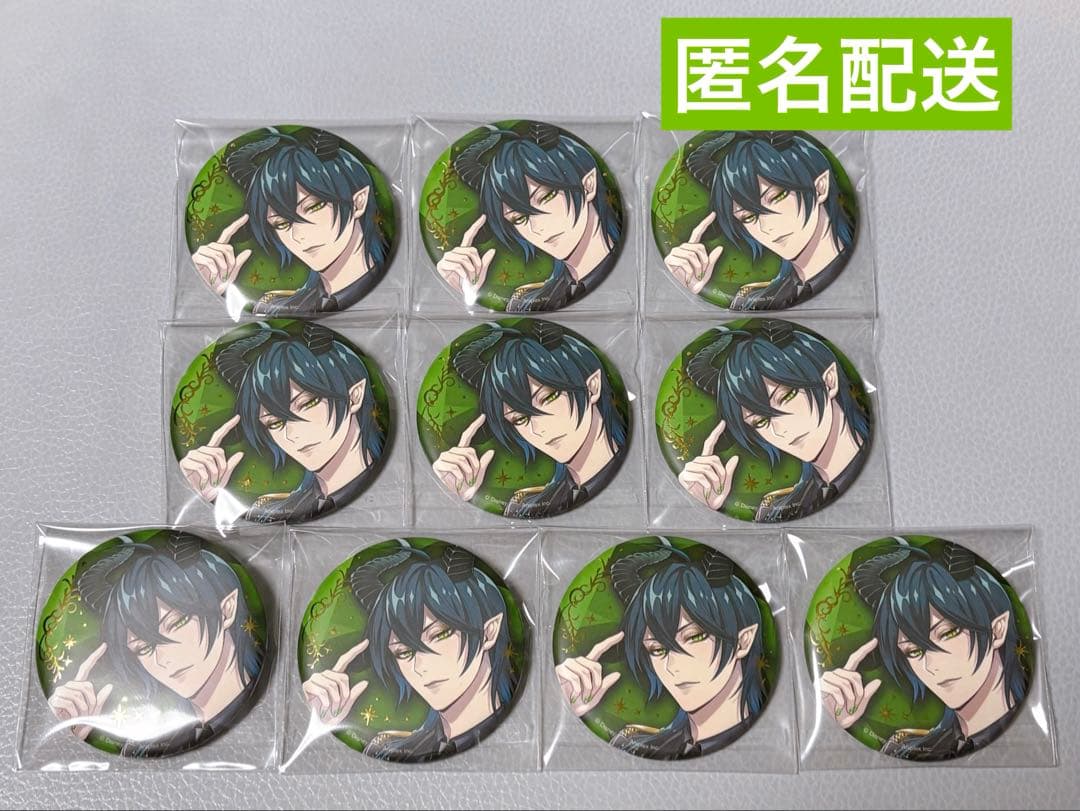 マレウス 缶バッジ 缶バッチ ブレジュ ブレイジングジュエル ツイステ