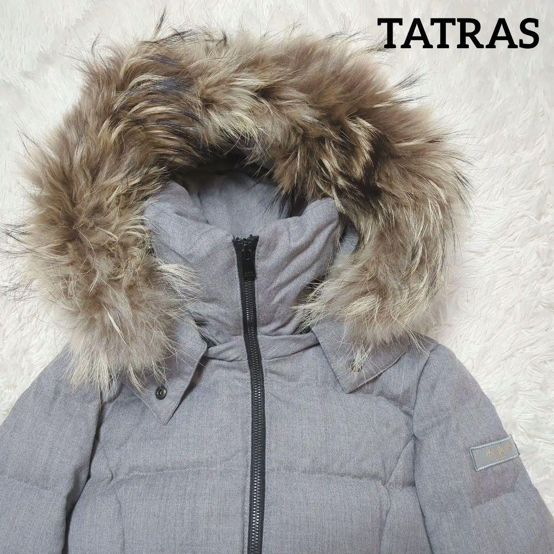 美品・人気モデル☆タトラス☆ダウンジャケット タネキファー リアルダックフェザー