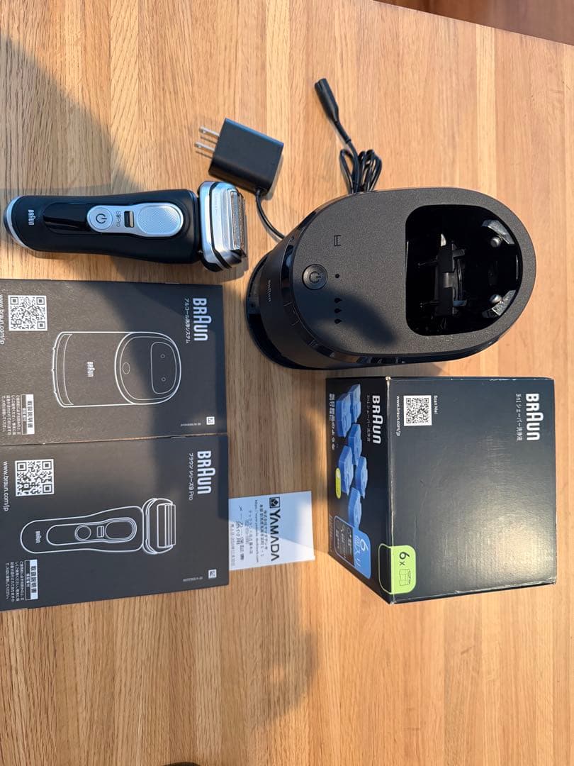 Braun 電気シェーバー 9450CCV・カートリッジ6個セット