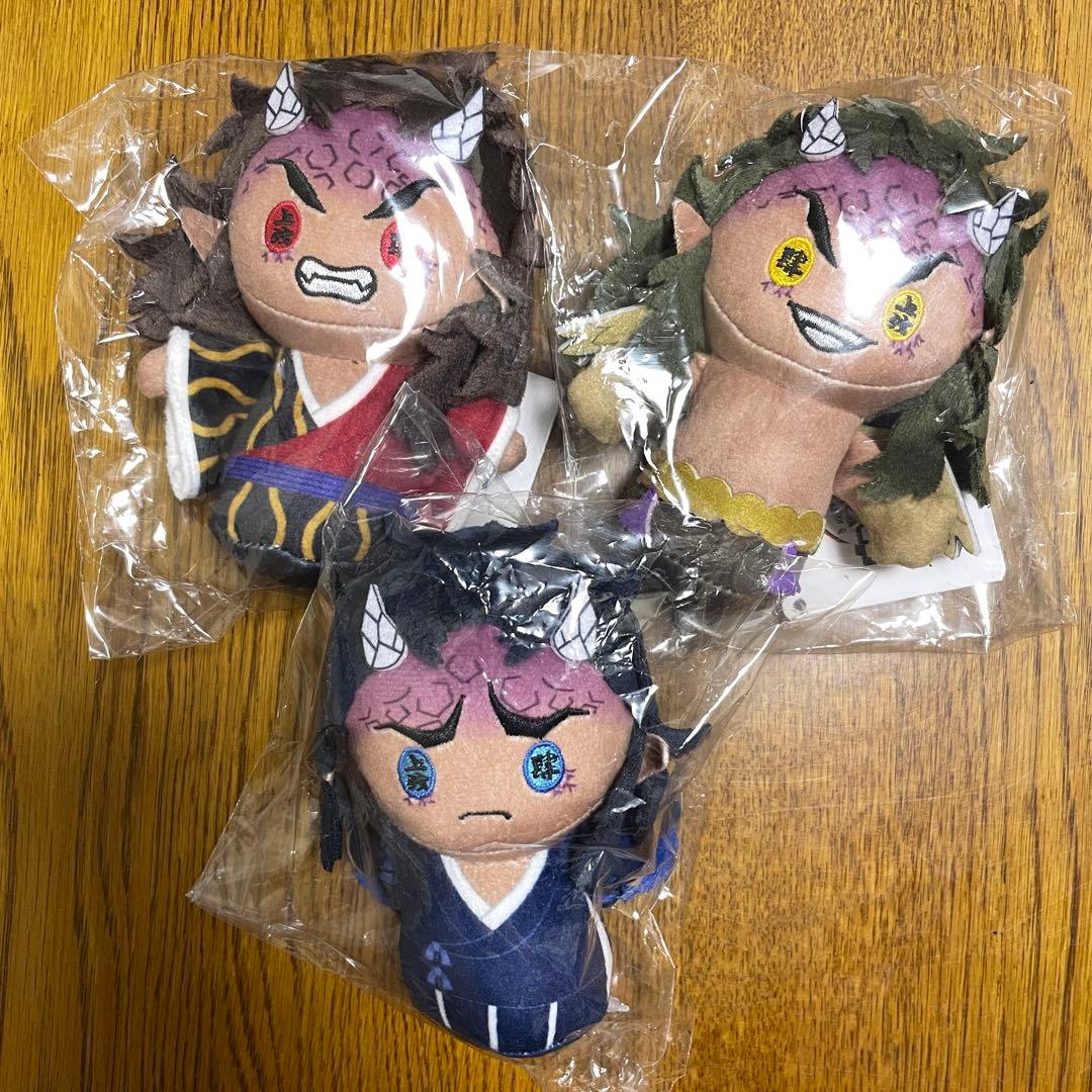 鬼滅の刃 刀鍛冶の里編 ぽてっとますこっとぬいぐるみ 積怒 空喜 哀絶