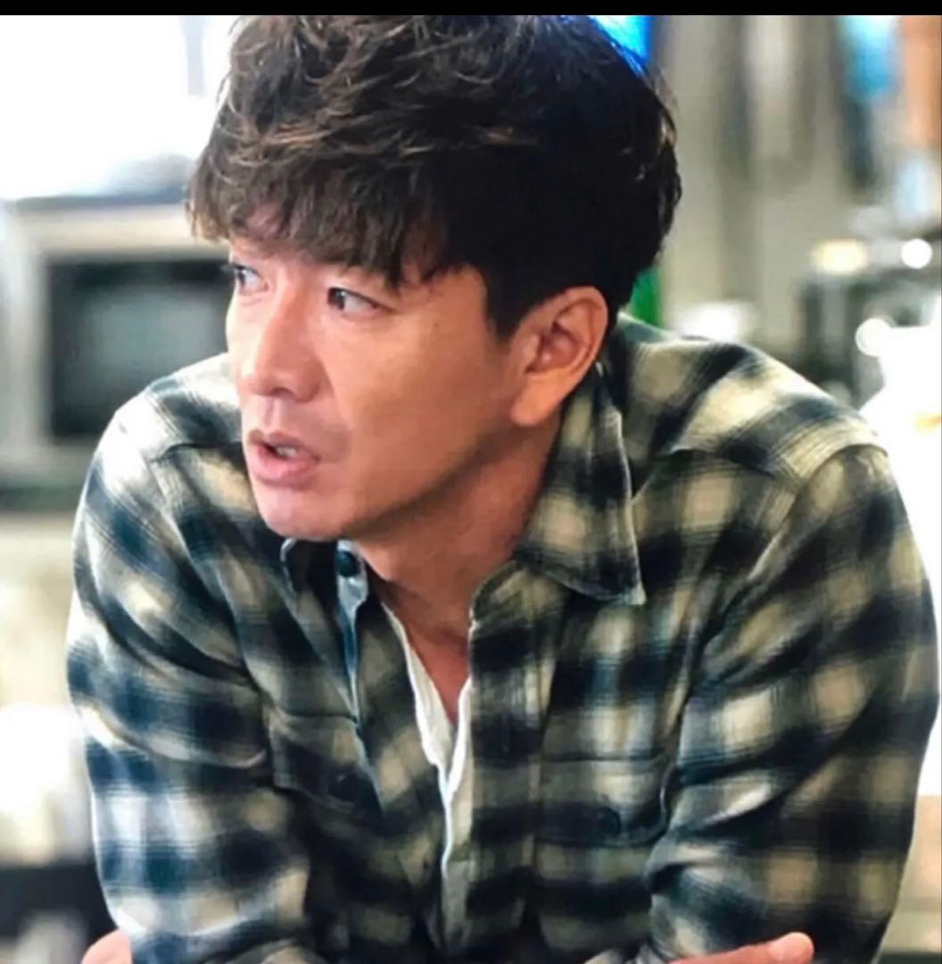 RRL ダブルアールエル オンブレチェック　木村拓哉　キムタク　グランメゾン東京