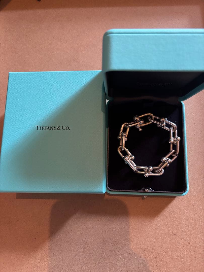 Tiffany & Co. ラージリンクブレスレット　シルバー　ミディアム