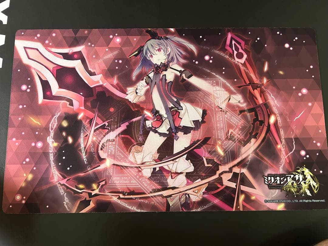 ミリオンアーサー TCG 伝承の妖精 複製型ファルサリア プレイマット　中古