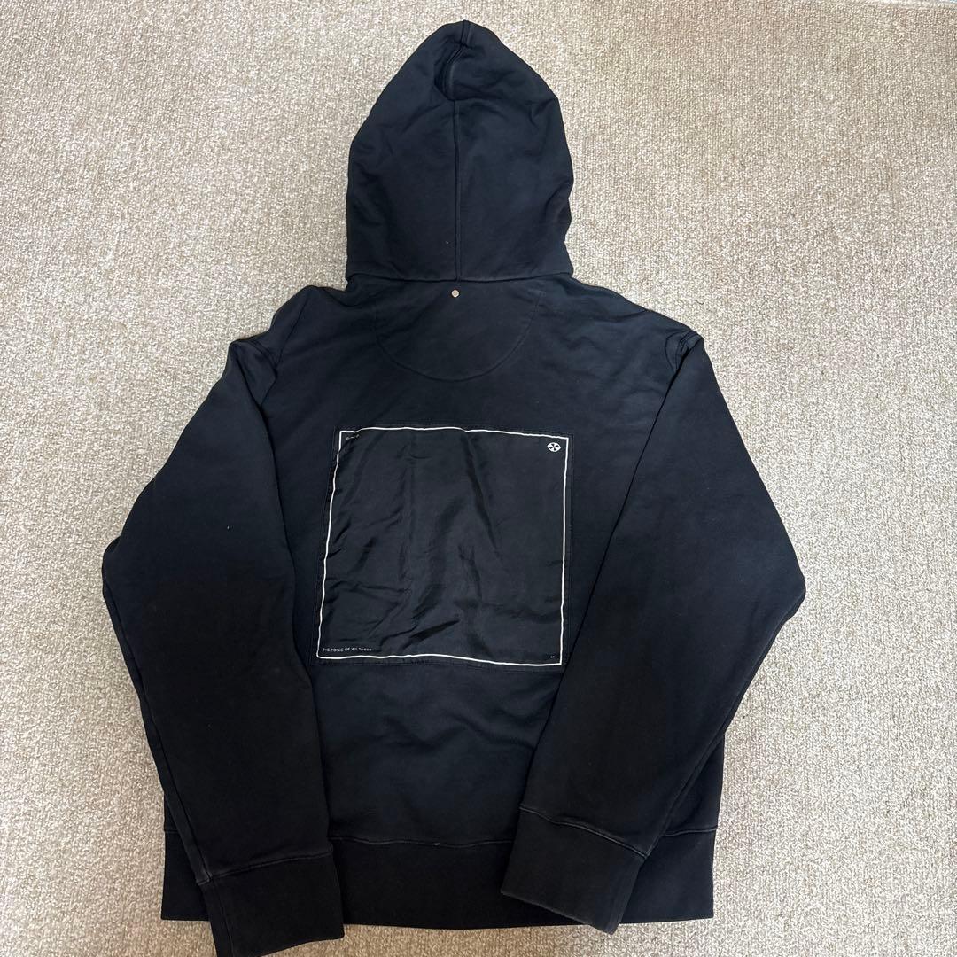 OAMC ブラックパーカー フロントポケット付き　オーエーエムシー 大人気商品