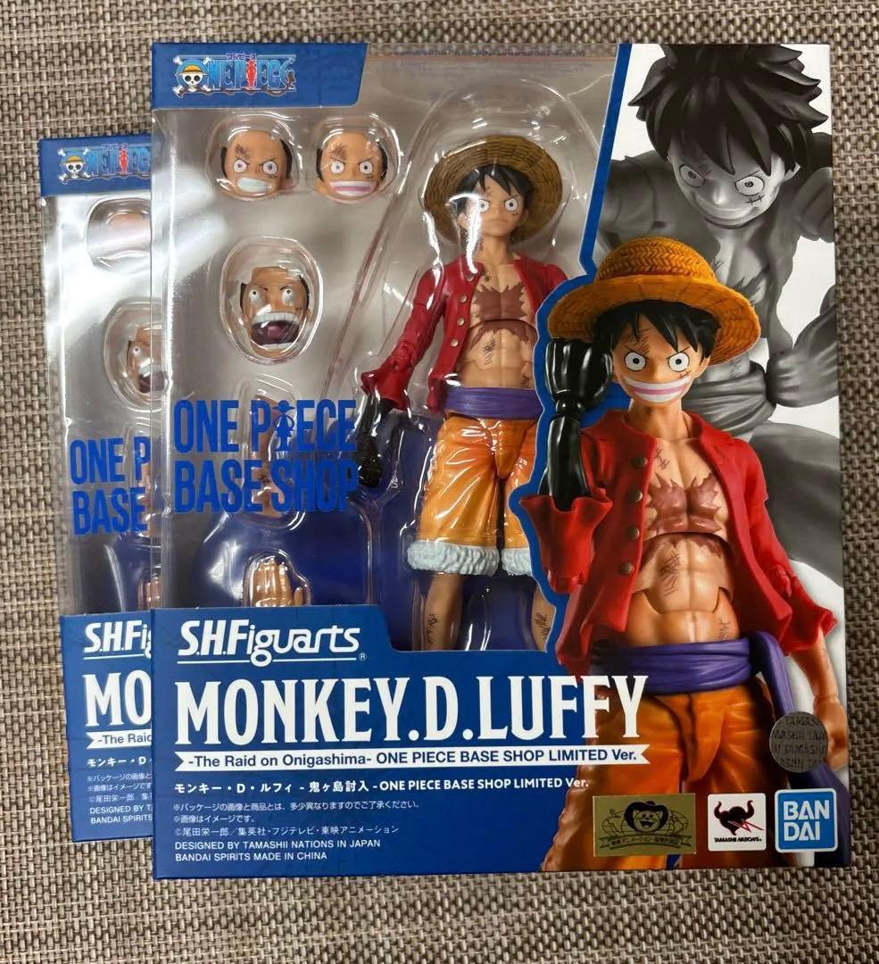 最安値　S.H.Figuarts ルフィ 鬼ヶ島討入 BASESHOP限定