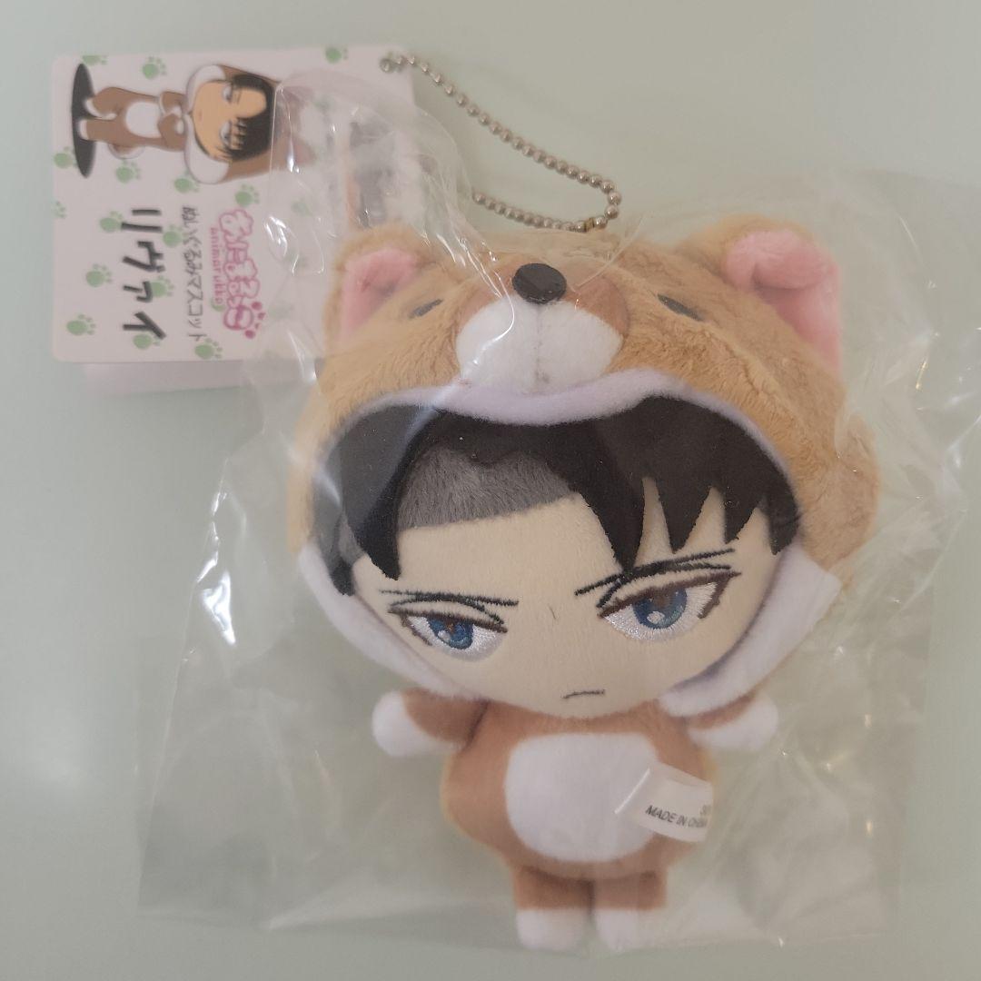 進撃の巨人 あにまるっこ ぬいぐるみマスコット リヴァイ 幼少期ver