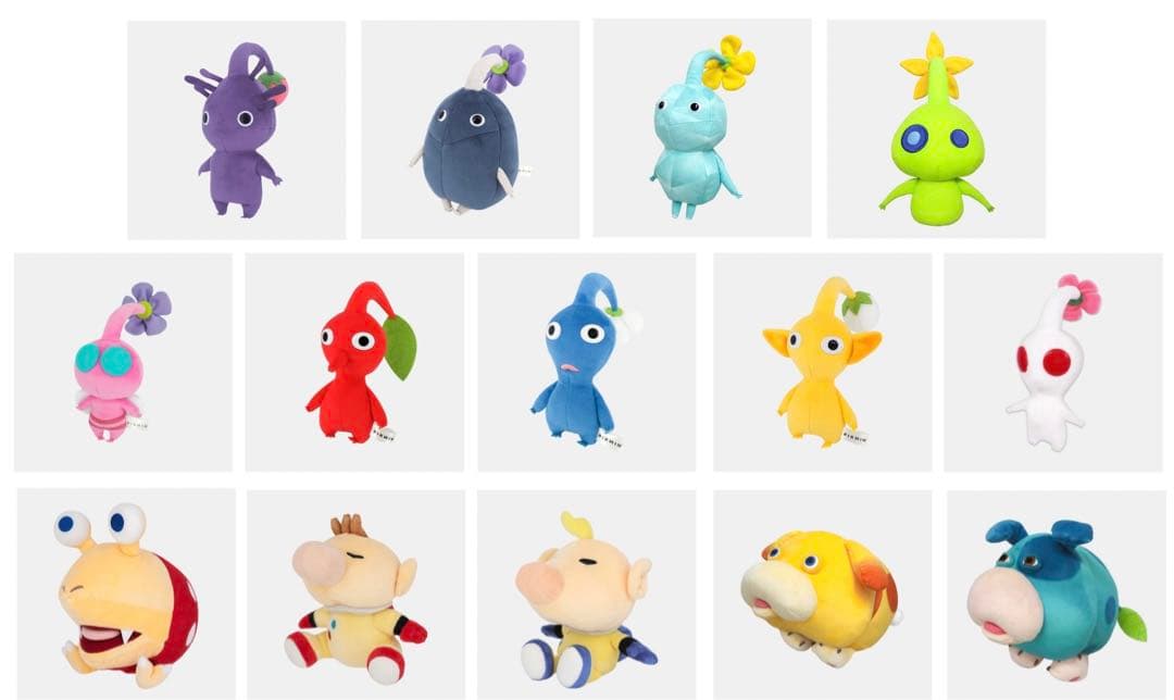 ピクミン　ぬいぐるみ　14体セット