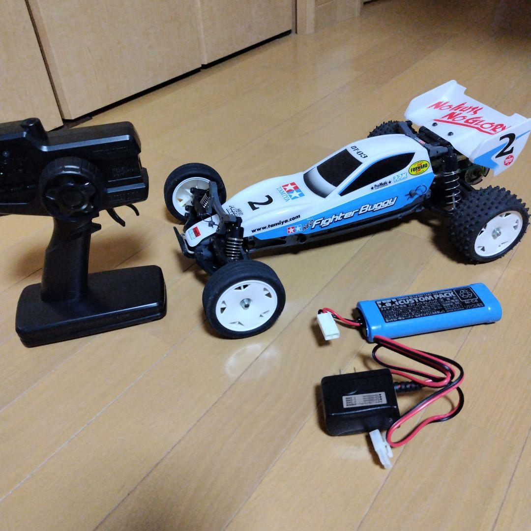 タミヤ　ネオマイティフロッグ　XB(塗装済完成品)　未使用ベアリング付 タミヤ ネオマイティフロッグ XB(塗装済完成品) 未使用ベアリング付