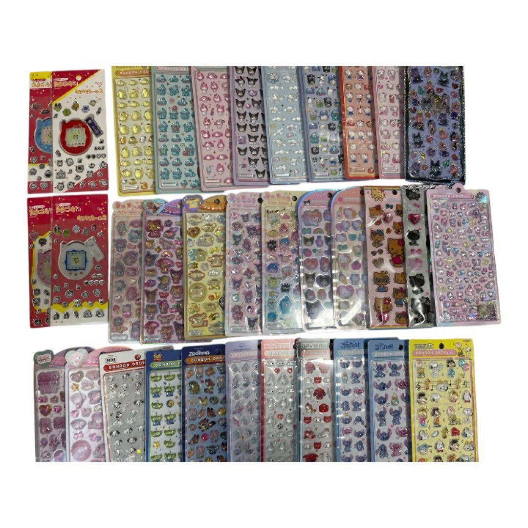 【正規品】ボンボンドロップシール 他 34点おまとめセット 正規品】ボンボンドロップシール和柄6枚セット(東京観光＋古都めぐり＋