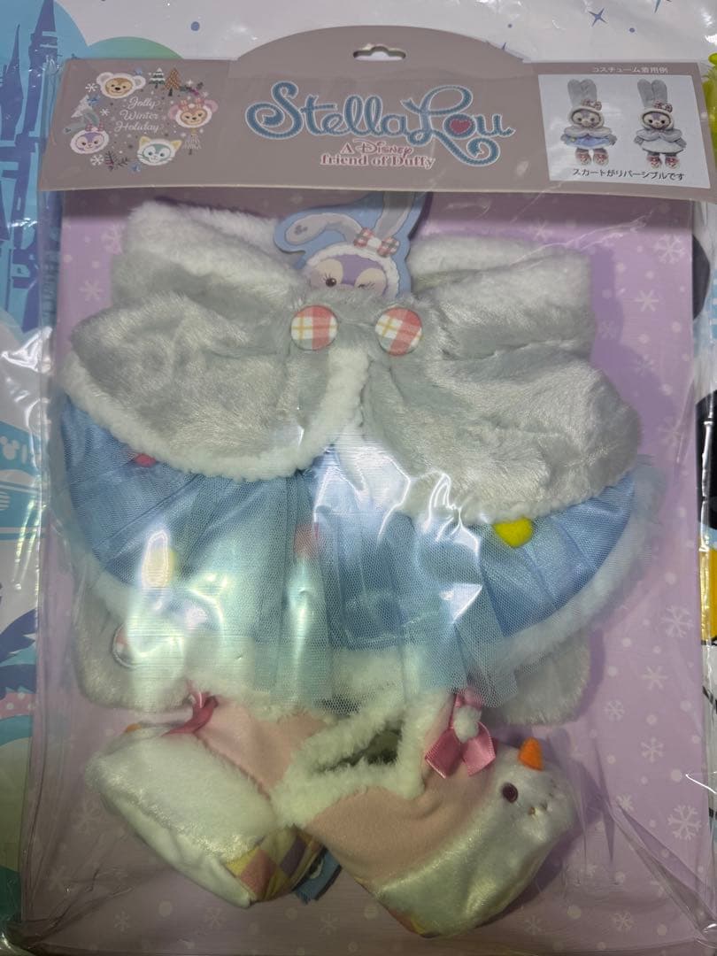 ディズニー ダッフィー、シェリーメイ、ジェラトーニ、ステラルー