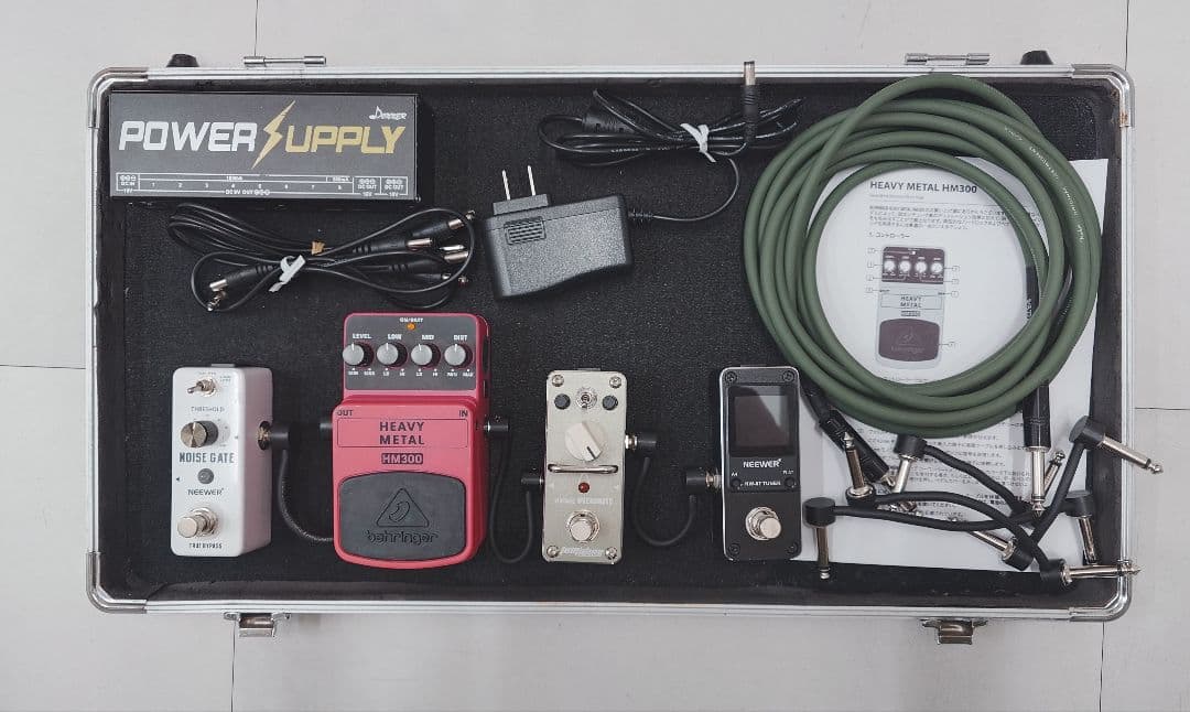 ギターエフェクターボードセット