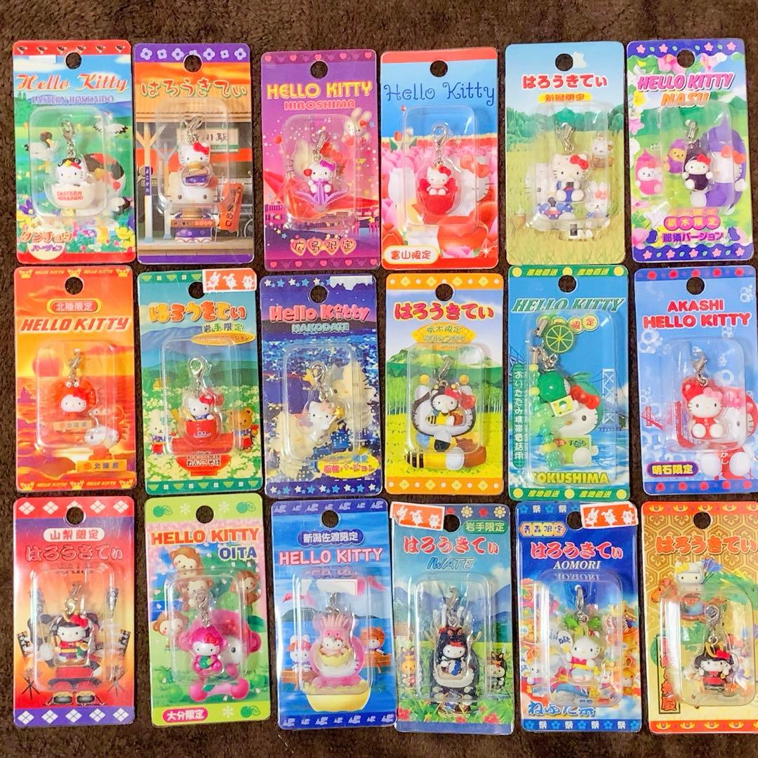 ご当地キティ 226個 嶽本野ばらゴスロリ/非売品コラボ/レア 根付