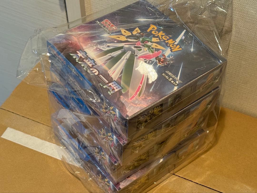 未来の一閃 4BOX/シュリンクカット品 古代の咆哮 未来の一閃 未開封 シュリンク付き BOX 2BOXの通販 ぱんて