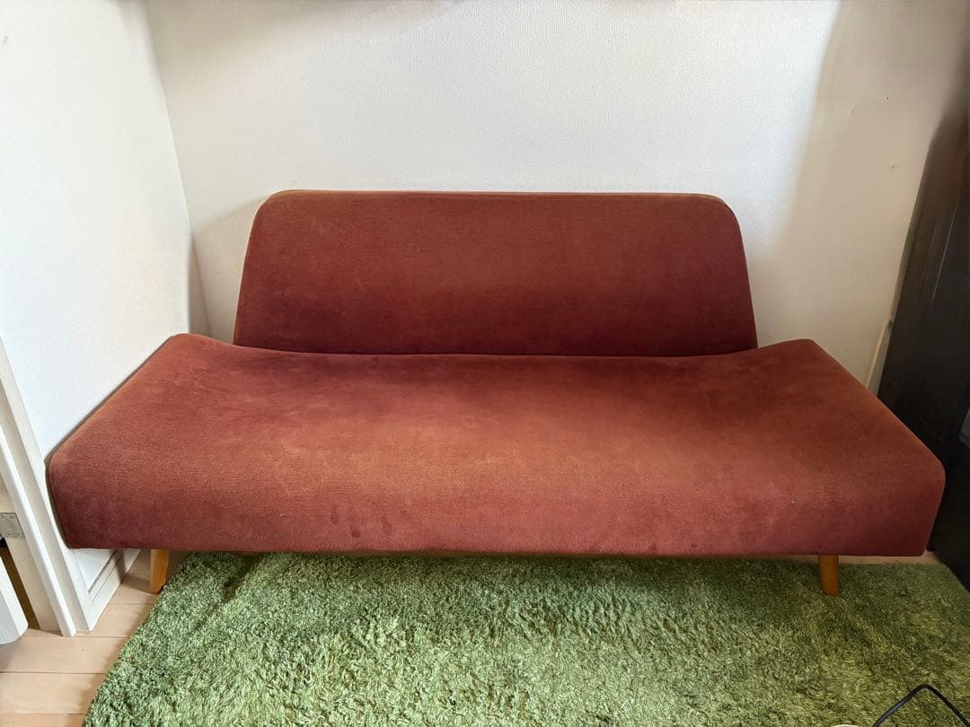 【たか】IDEE AO SOFA 2人掛け ブラウン　幅140cm