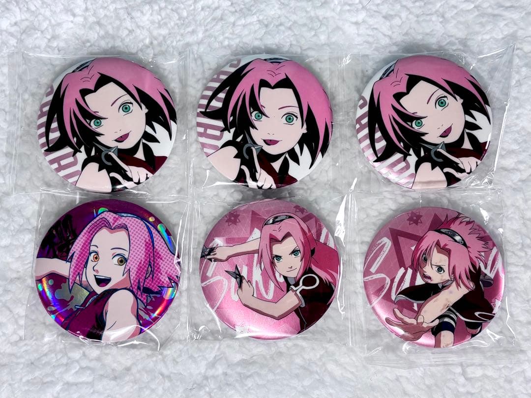 NARUTO サクラ 中国 缶バッジ セット - メルカリ