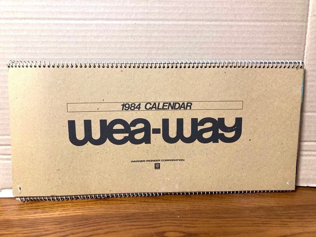 1984 カレンダー wea-way ヴァンヘイレン QUEEN AC/DC Van Halen - 1984 - Warner Bros. Records - 1-23985 - LP, Album