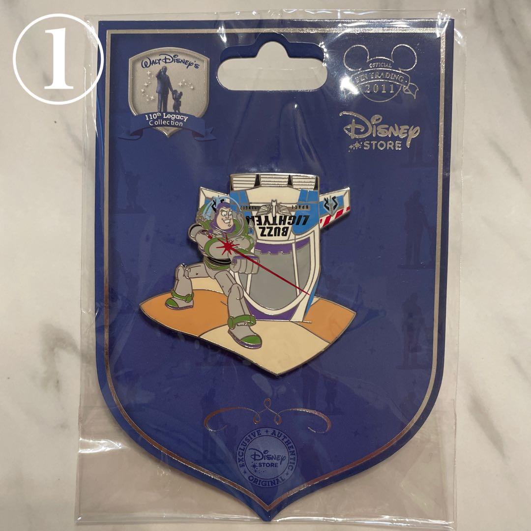 新品❣️ ウォルトディズニー　110周年　レガシーコレクション　ピンバッジ　①番