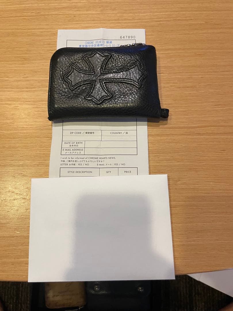 クロムハーツ　タイニージップウォレット