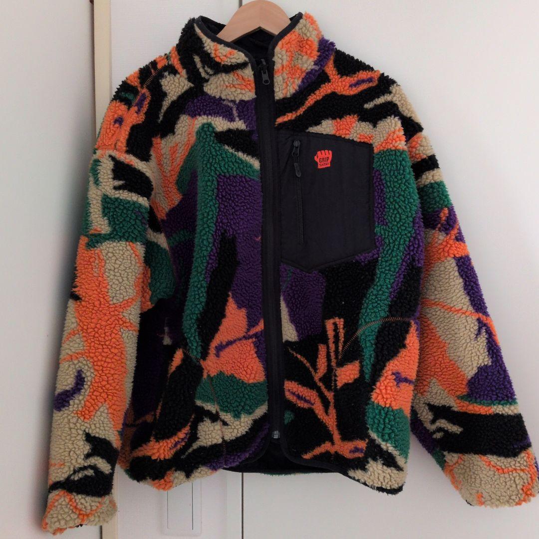 GRIP SWANY リバーシブル フリースジャケット Grip Swany Reversible Fleece JKT Black [グリップスワニー]