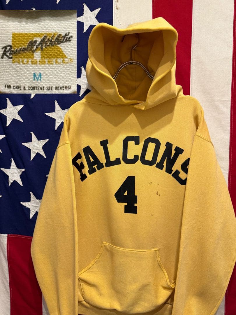 ★70s★USA製★RUSSELL ATHLETIC★金タグ★スウェットパーカー