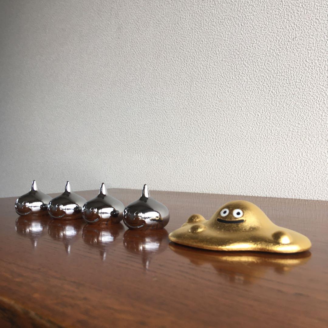 特製 24金 純金箔貼り仕上げ はぐれメタルL メタリックモンスターズ