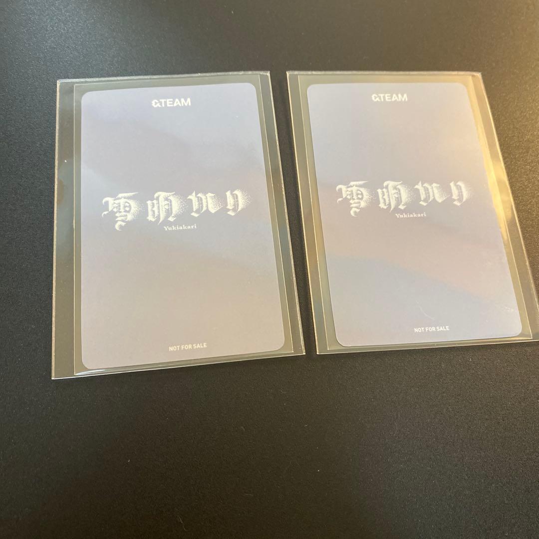 &TEAM ウィジュ EJ 雪明かり デビュー ヨントン トレカ M109132425