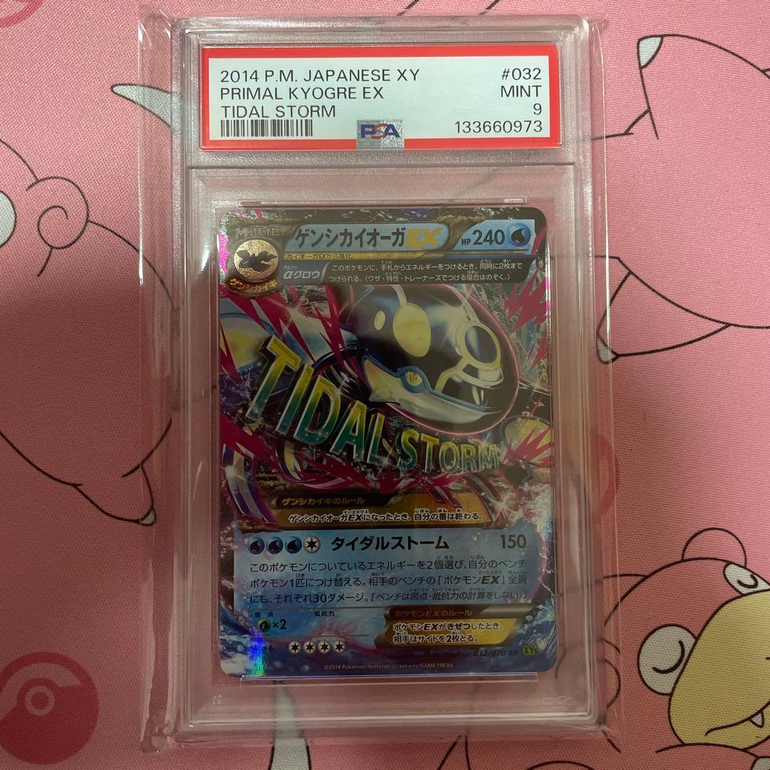 PSAゲンシカイオーガEX RR ポケモンカード