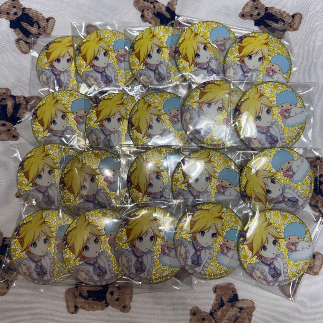プロセカ サンリオコラボ グリッター 缶バッジ 鏡音レン 20点 ②