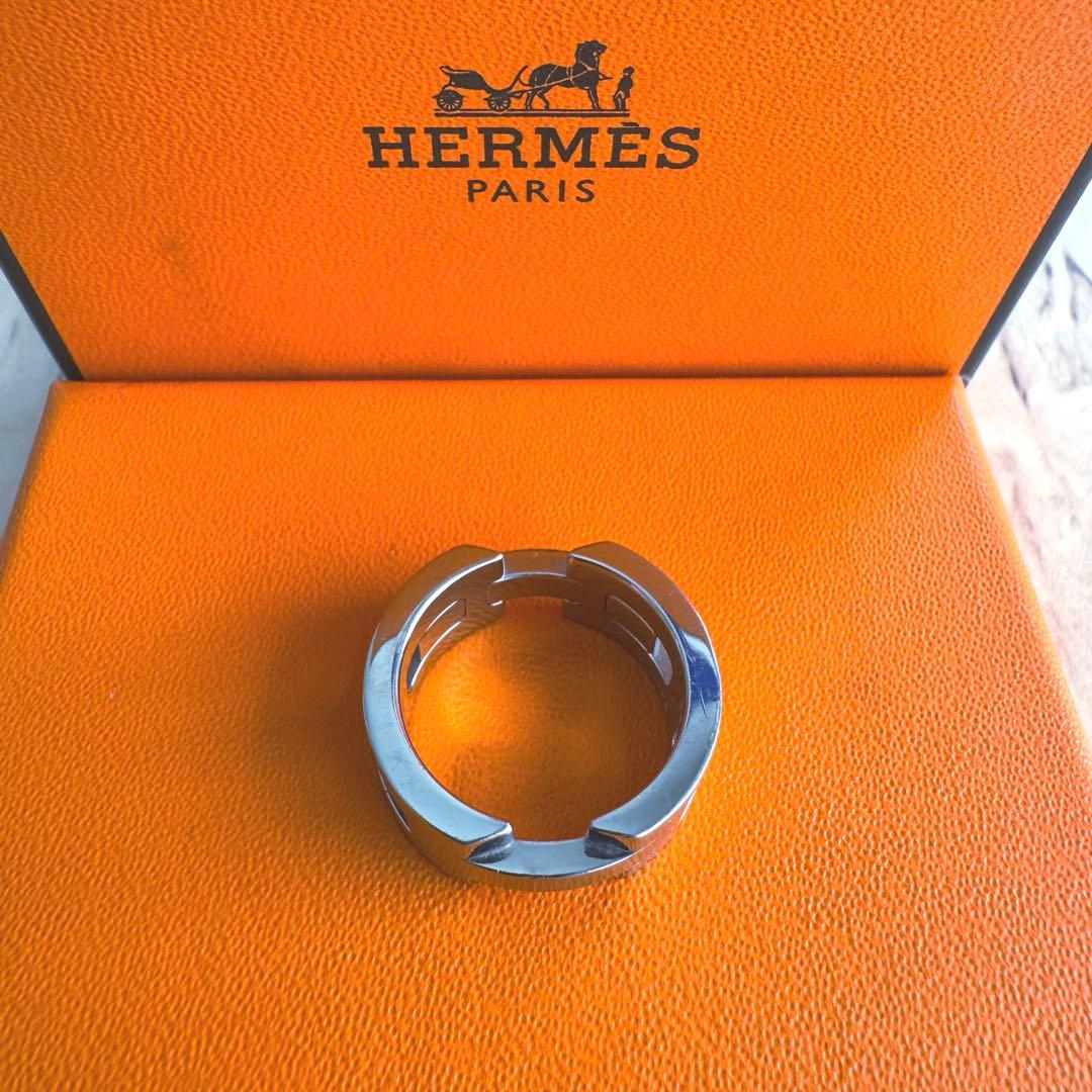 希少 HERMES Turbo リング 60サイズ メンズ 指輪 - メルカリ