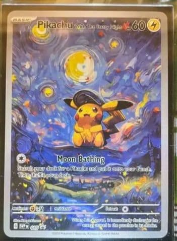 ポケモンカード 星月夜 ゴッホ展 ピカチュウ - メルカリ
