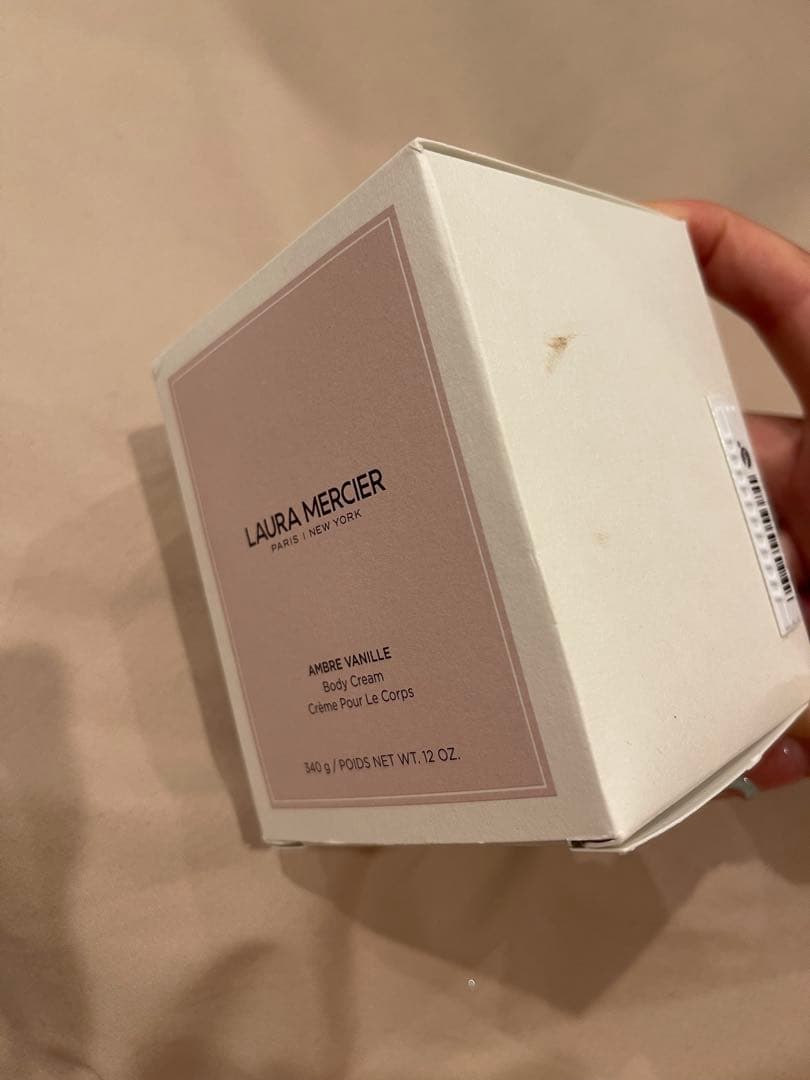 LAURA MERCIER アンバーバニラ ボディクリーム 340g