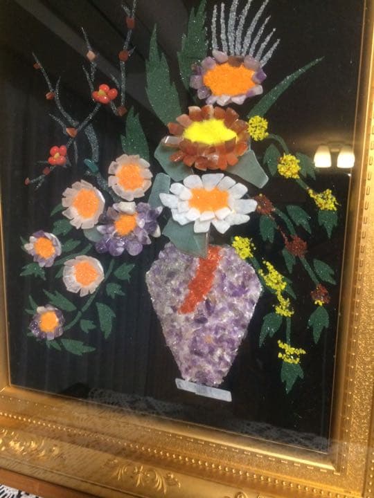 天然石で作った宝石画 希少 - メルカリ