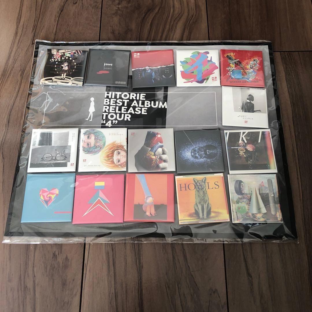 [新品未開封]ヒトリエ 全ジャケ写缶バッジセット(16個)