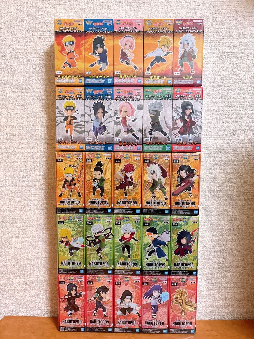 NARUTO ワーコレ ナルト NARUTOP99 フィギュア 25体セット
