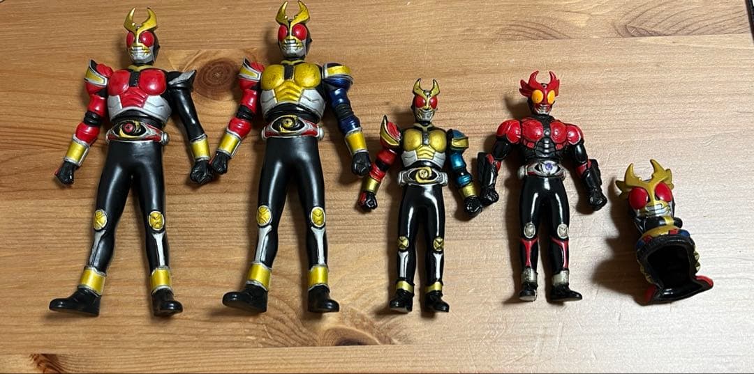 仮面ライダーシリーズ　アギト　ソフビ　フィギュアまとめ売り