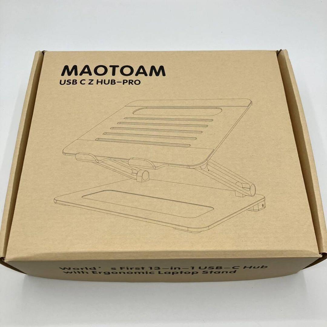 DJ機材 MAOTOAM USB C Hub & Laptop Stand 13-in-1