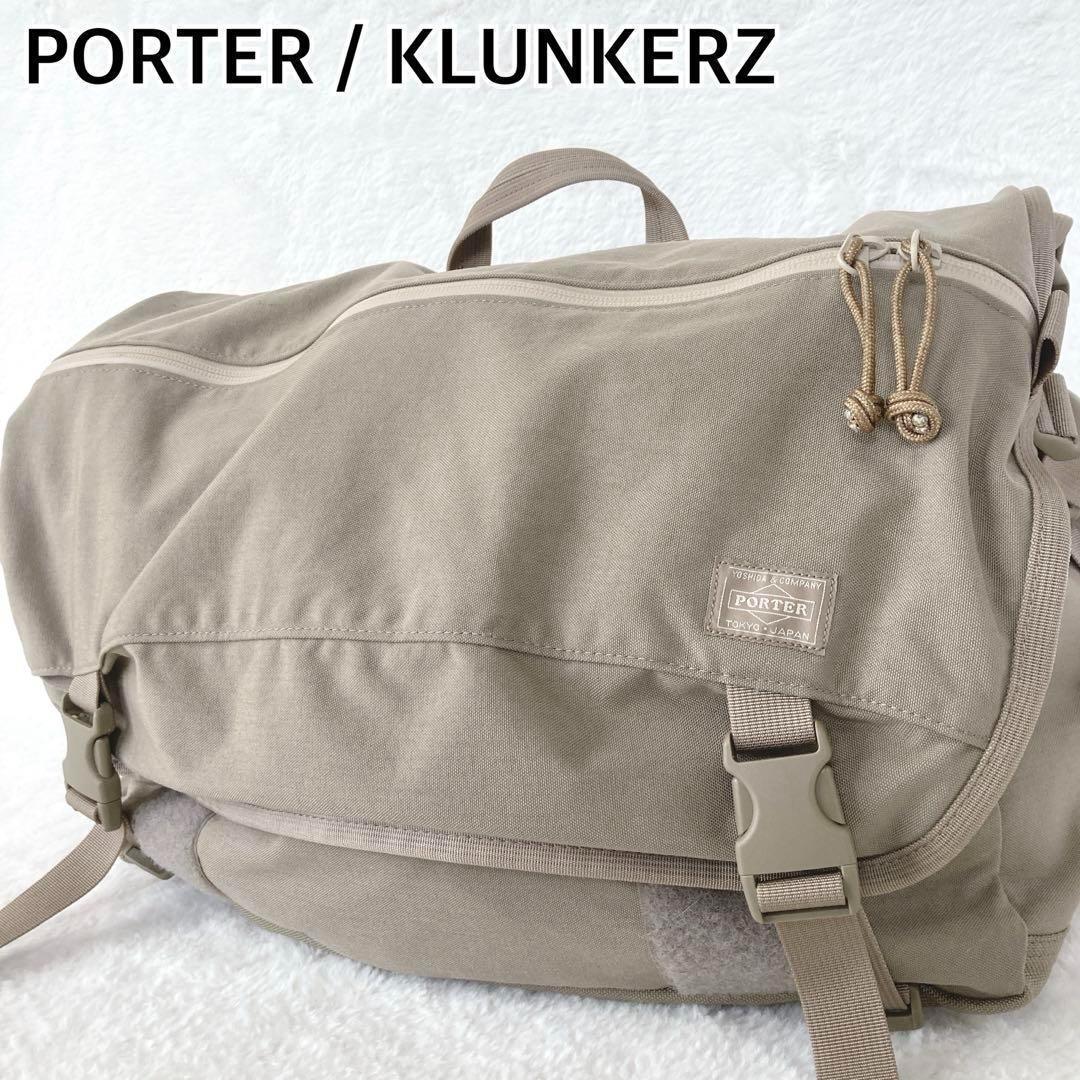 完売品✨ポーター　クランカーズ　メッセンジャーバッグL　定価3.4万