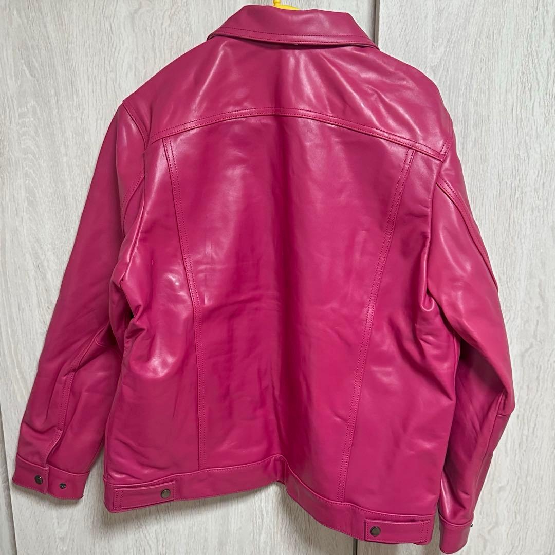 未使用 ロベルトカバーニ イタリアン牛革レザージャケット ※タグ付き