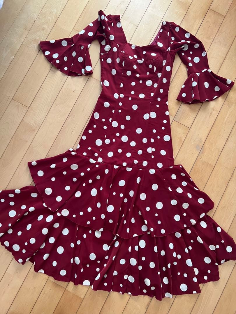 フラメンコ衣装　ワンピース