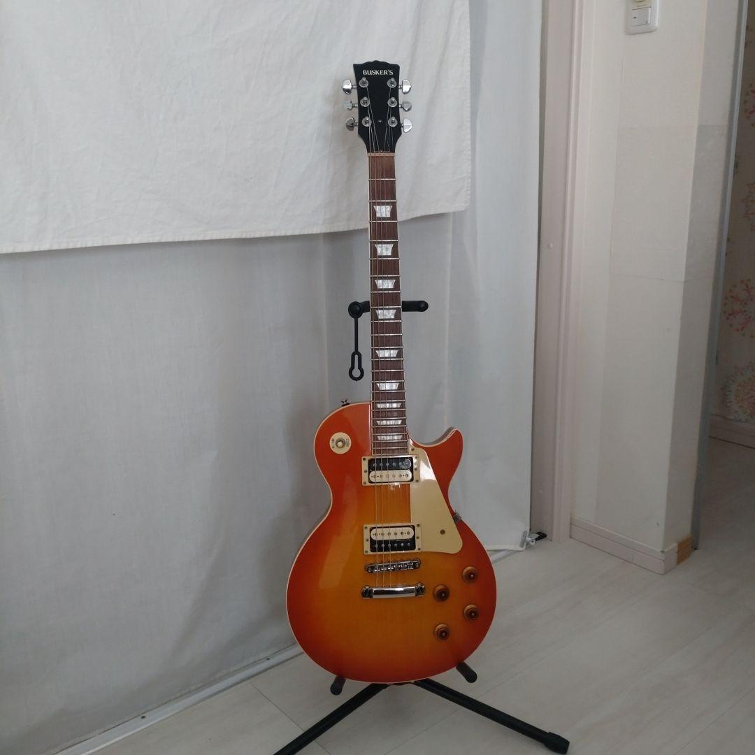 レスポールタイプ エレキギター オレンジグラデーション