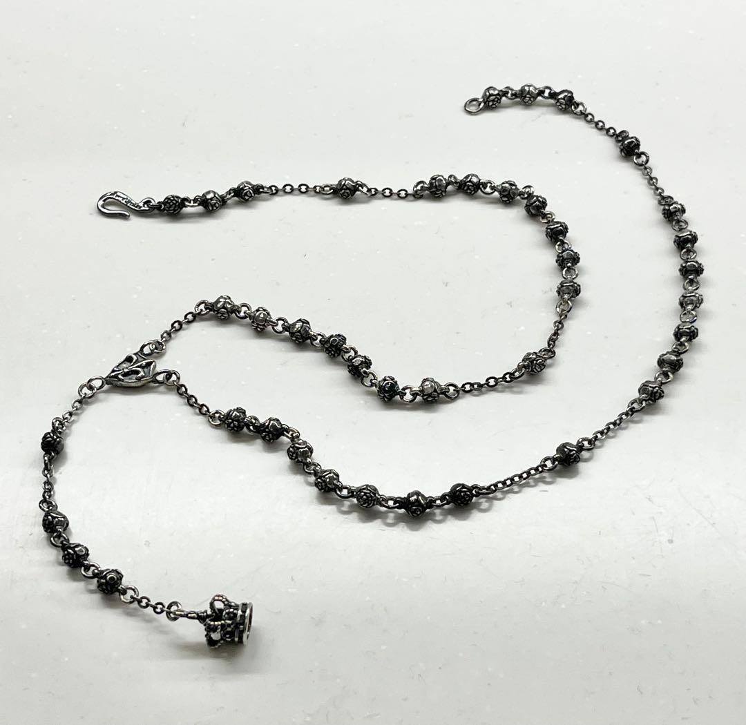 ロイヤルオーダー クラウン ロザリオ ネックレス